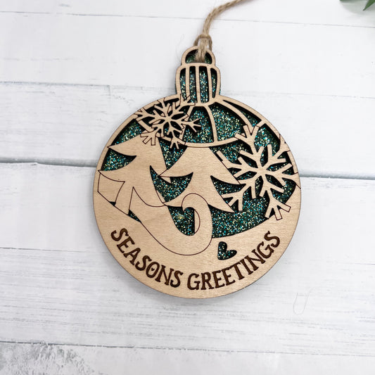 Seasons Greetings Ornament