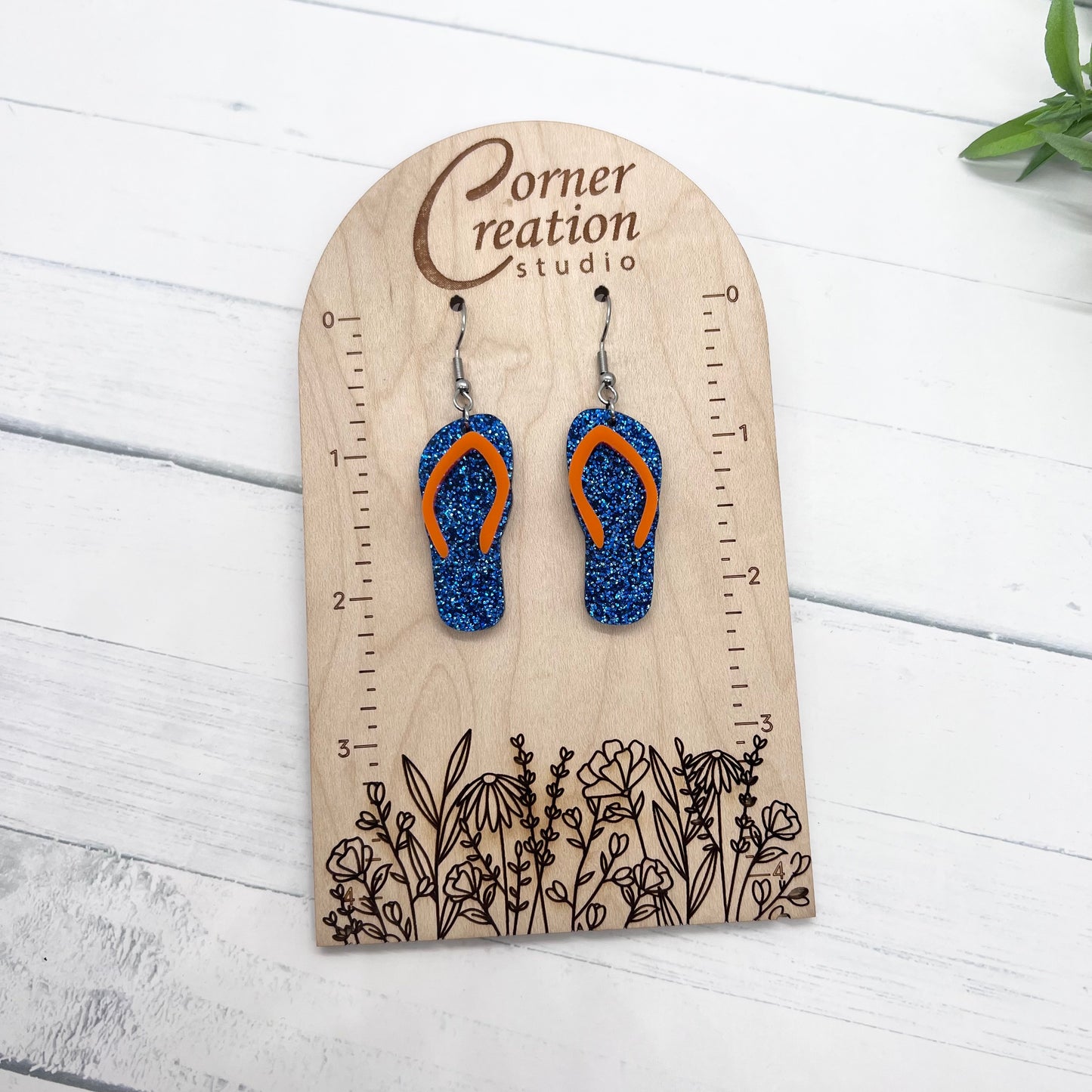 Astro Inspired Flip Flop Earrings