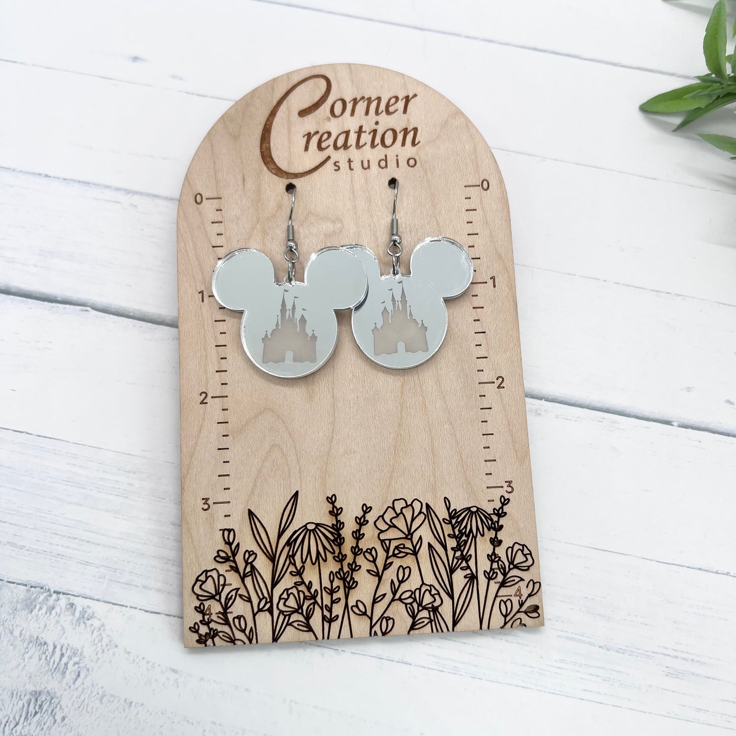 Mouse Castle Earring