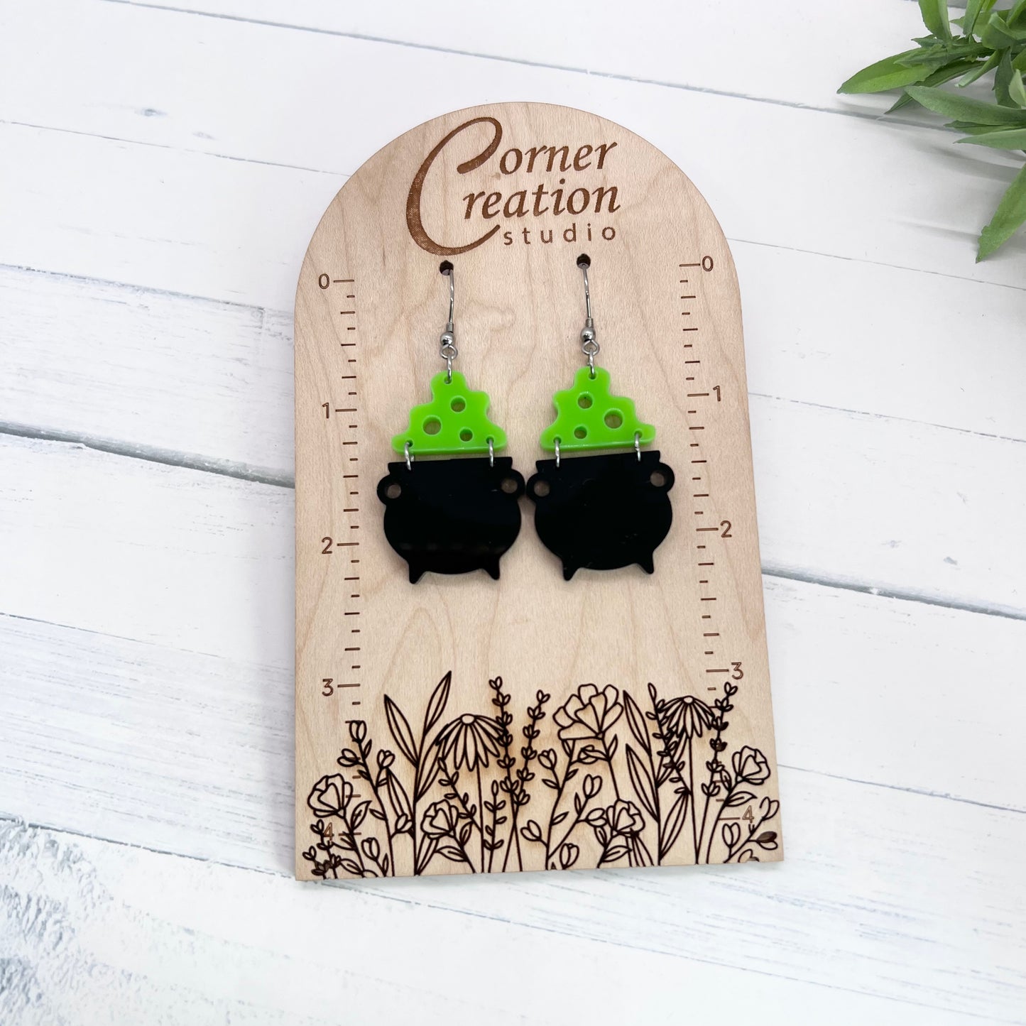 Cauldron Earrings