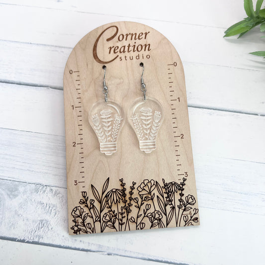 Light Bulb Earrings