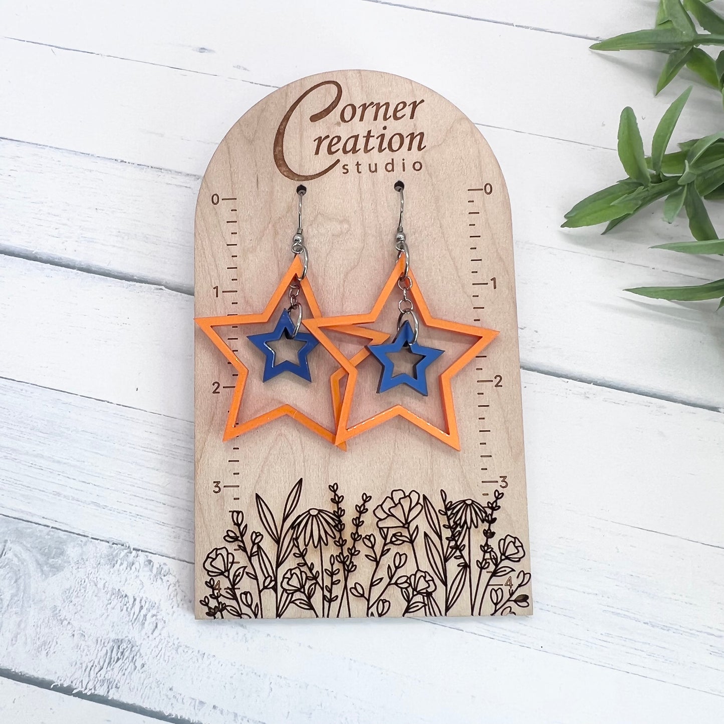 Astro's Inspired Nesting Star Earrings