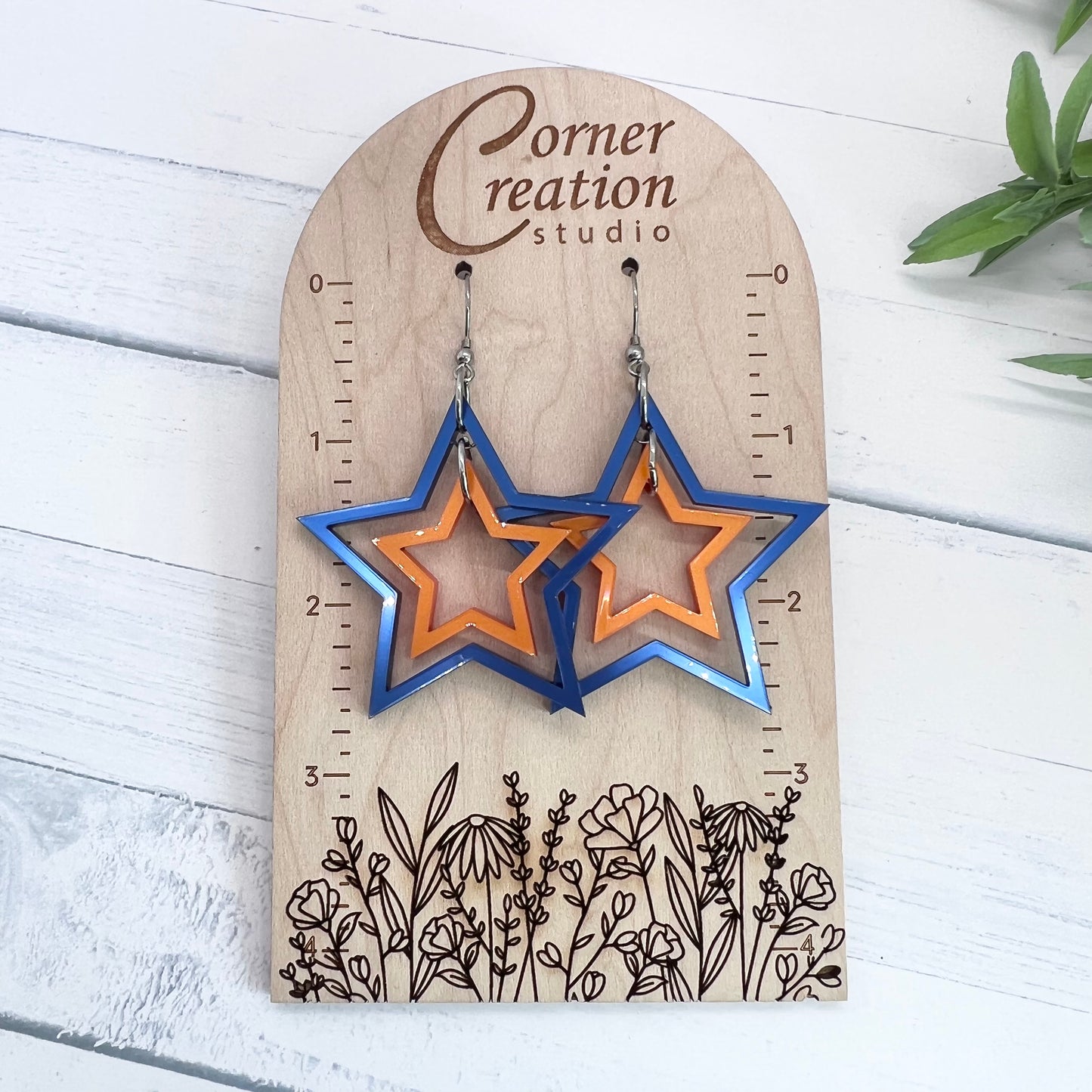 Astro's Inspired Nesting Star Earrings