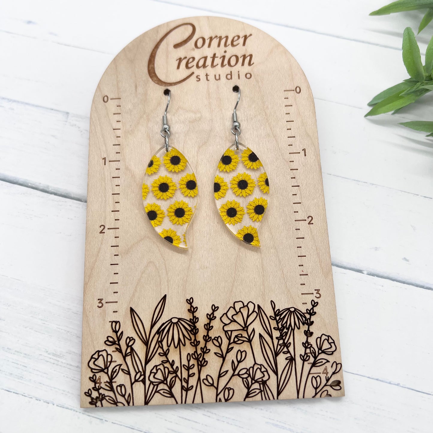 Sunflower Earrings