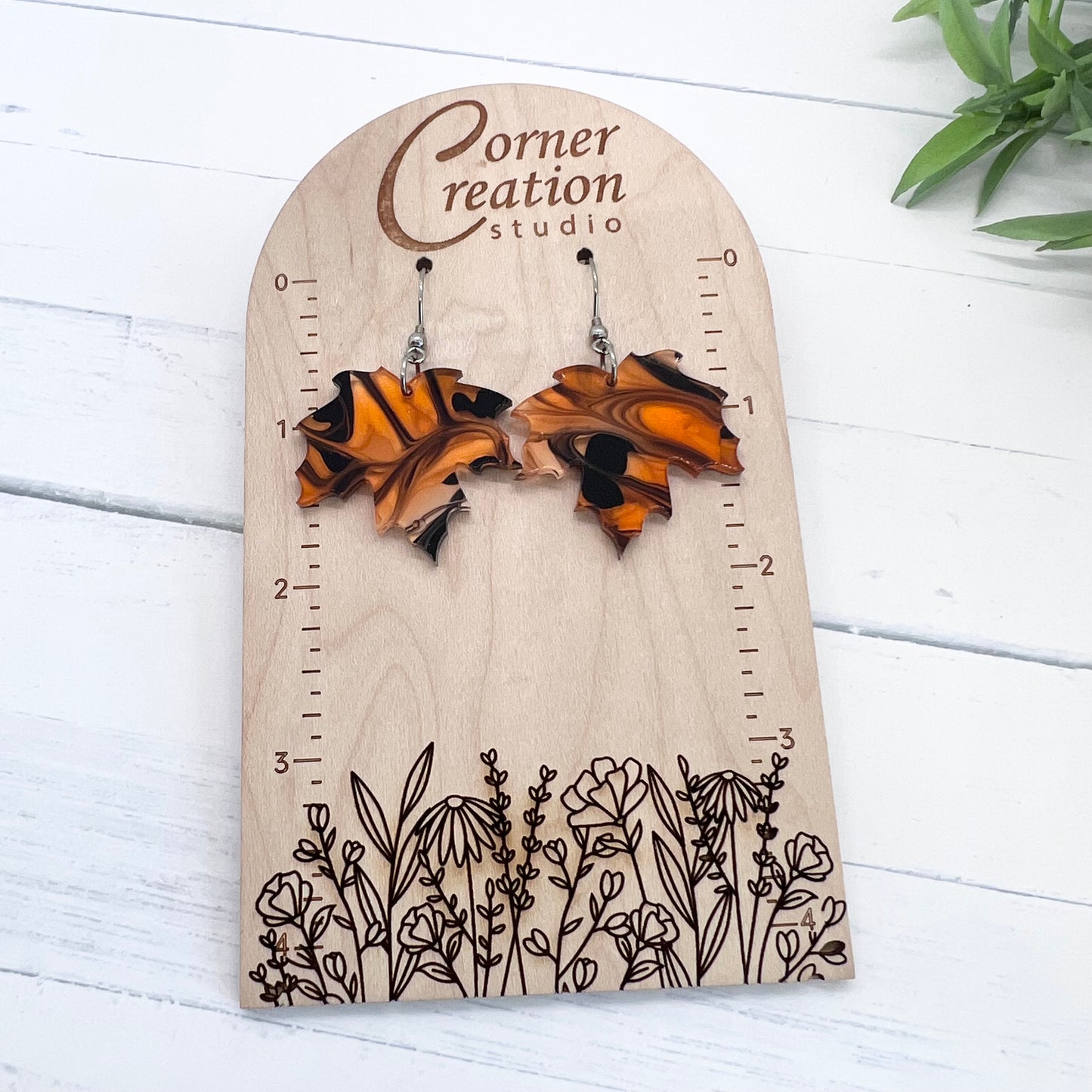 Fall Leaf Earrings