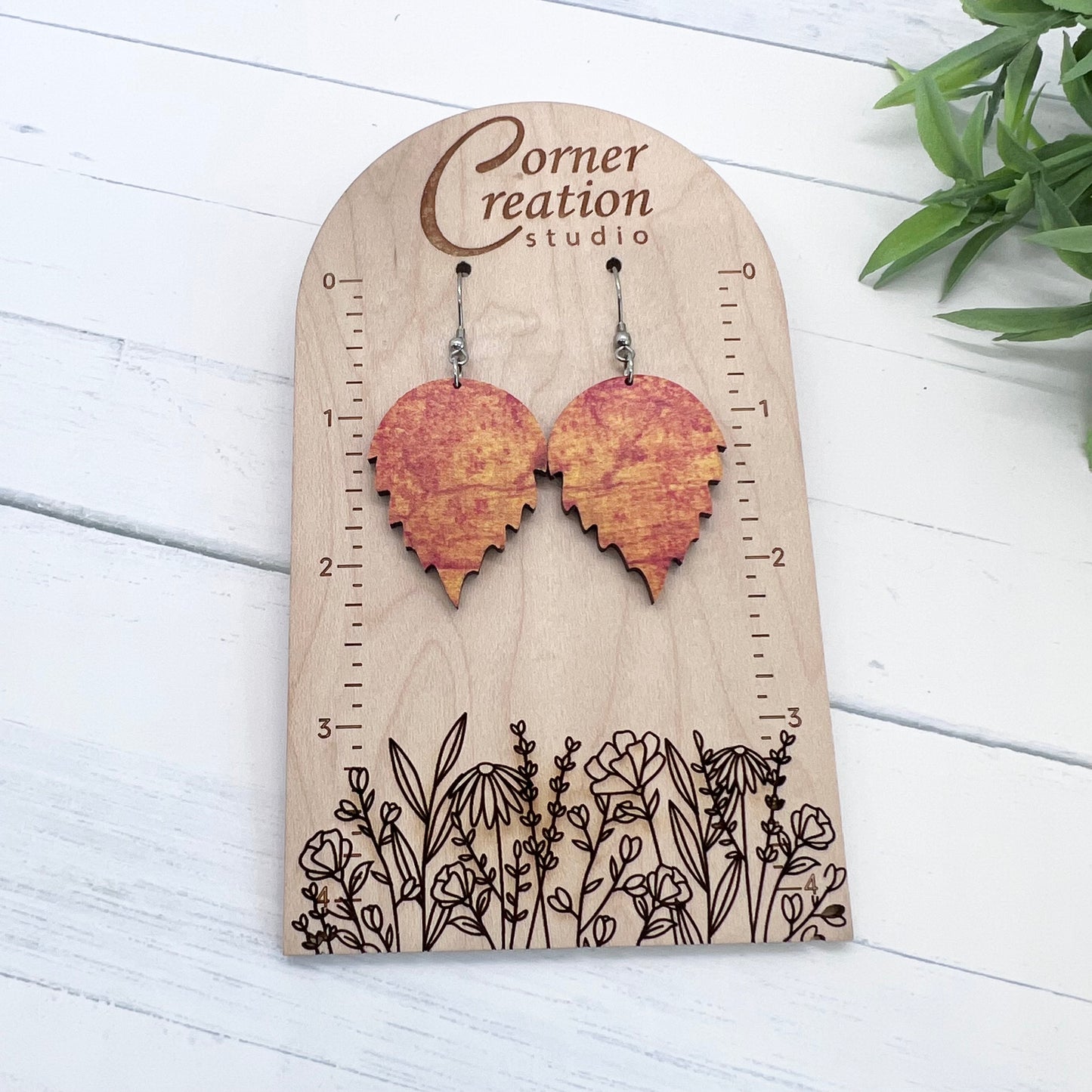 Fall Leaf Earrings