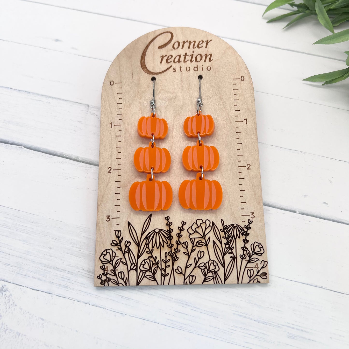 Pumpkin Earrings