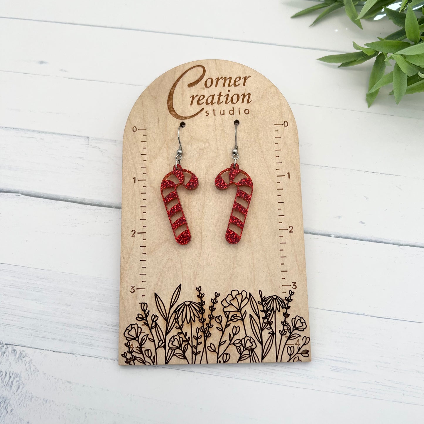 Candy Cane Earrings