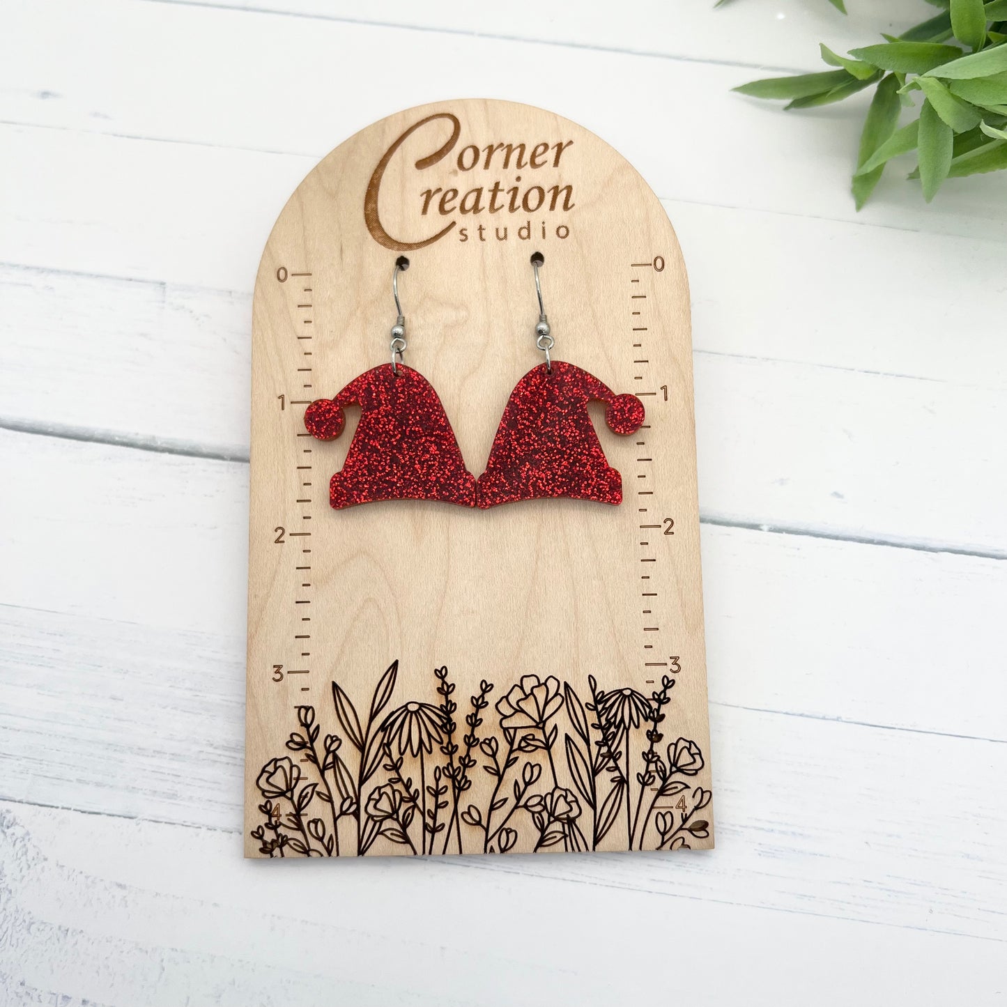 Santa Hat Earrings