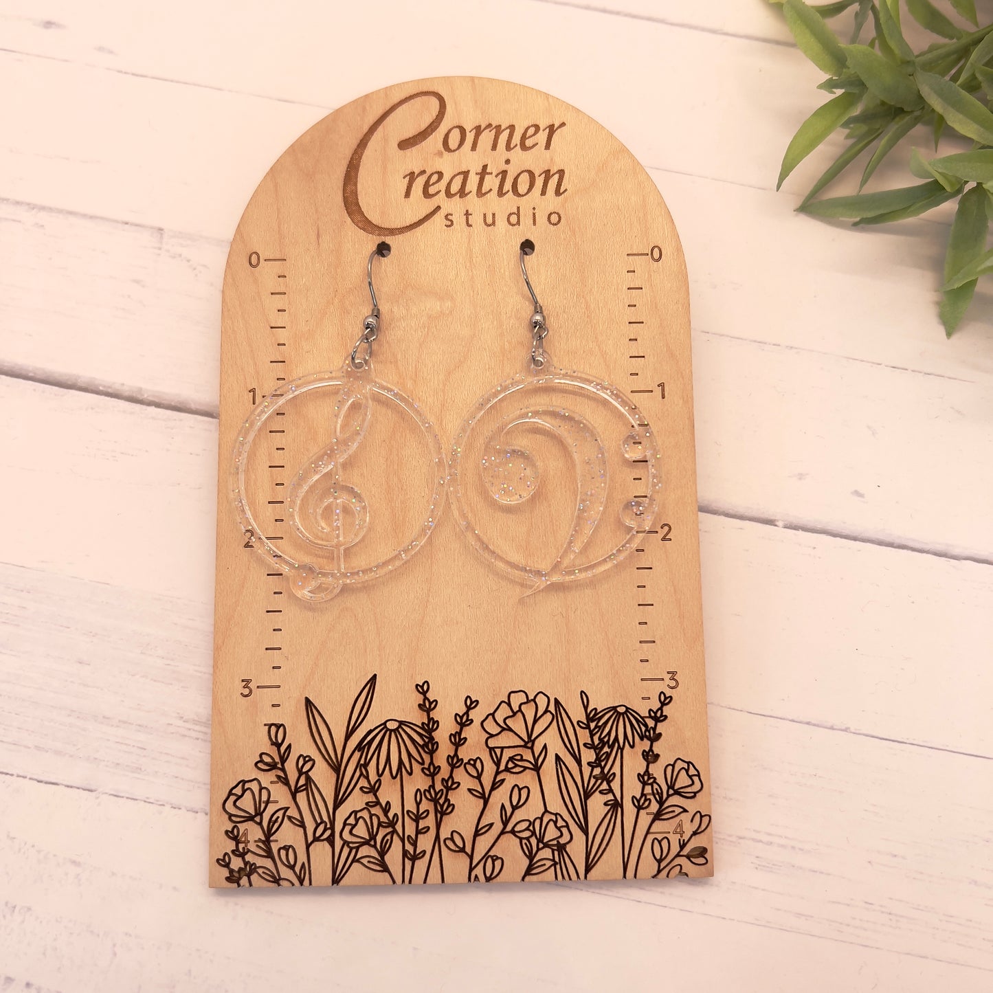 Music Clef Earrings