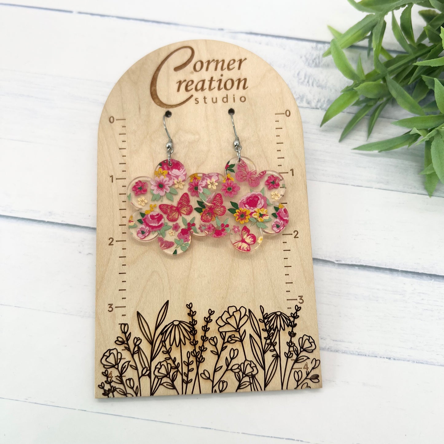 Flower Floral Earrings