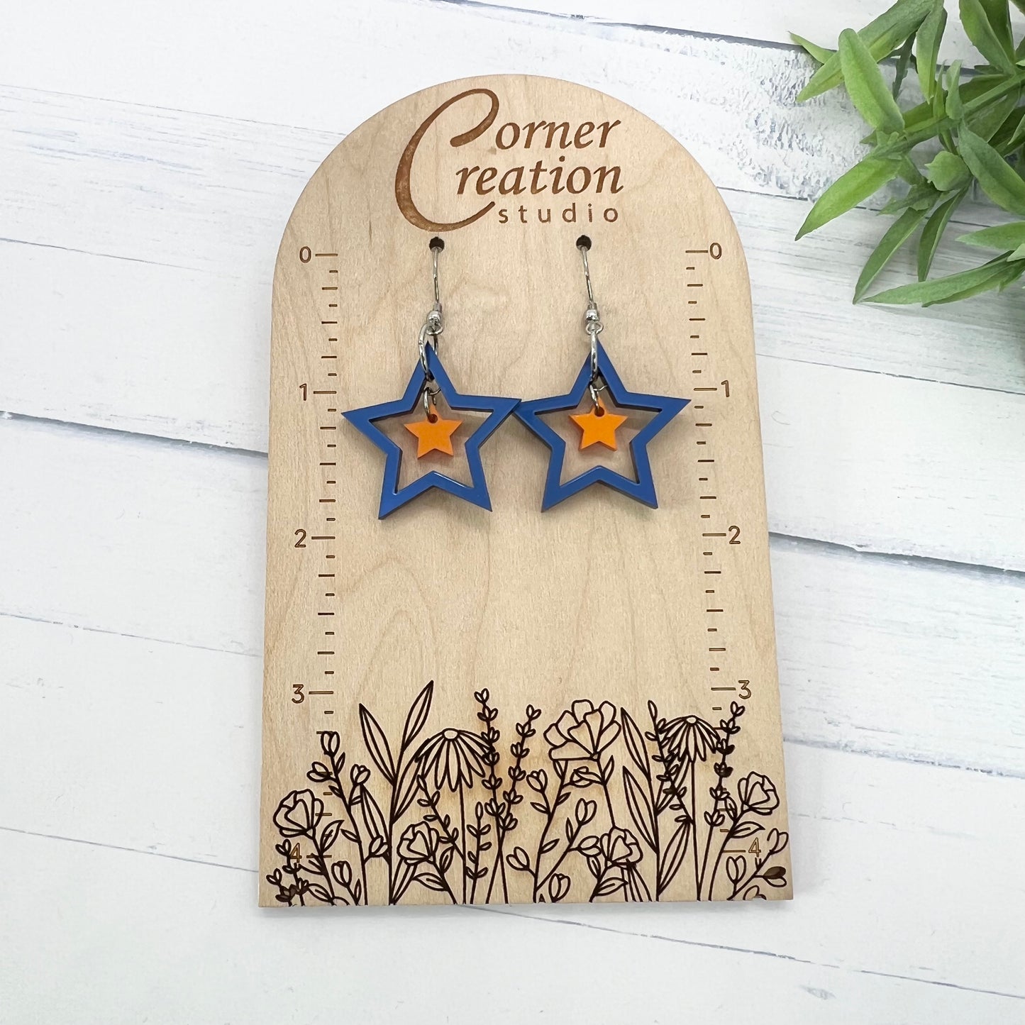 Astro's Inspired Nesting Star Earrings